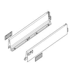Blum TANDEMBOX antaro Drawer Sides M Height 550NL Right Silk White
