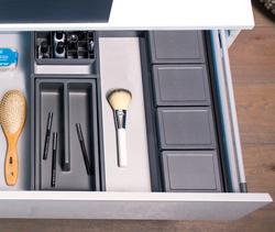 Gollinucci Onda Bathroom Set 378 x 372mm Grey