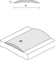 Raven RP82 Threshold Ramp 3m Clear Anodised