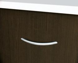 Modar Arch Bow Handle 160mm CTC Satin Chrome