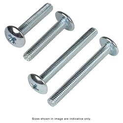 Linca Handle Screws Phillips M4 x 18mm Zinc - Box of 100