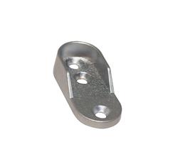Finista Oval End Support Knock In Anodised