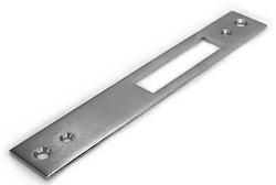 Lockwood Strike Plate 184 x 29mm Satin Chrome