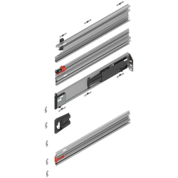 Blum REVEGO duo Pocket Profile Set 600NL Left