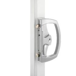Austral Yarra Ridge D Handle Lock 5 Pin Double Cylinder Silver
