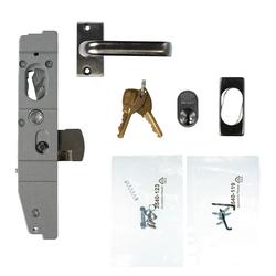 Lockwood Lock Cylinder/Lever 22mm Projection Satin Chrome