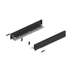 Blum LEGRABOX Drawer Sides M Height 450NL Pair Carbon Black