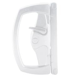 Austral Yarra Ridge D Handle Lock w/ 16mm Strike White