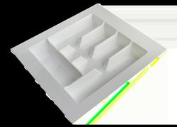 Kimberley Plastic Cutlery Tray 450 x 435mm Cut to Size White