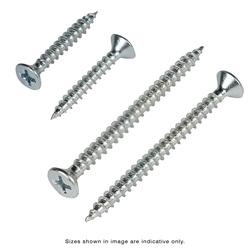 Linca Chipboard Screws CSK UNI Phillips 3.5 x 16mm Zinc - Box of 1,000