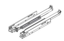 Blum MOVENTO Drawer Runners 550NL 40kg Pair