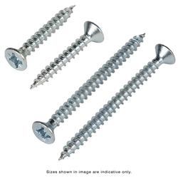 Linca Chipboard Screws CSK UNI 4 in 1 4.5 x 65mm Zinc - Box of 1,000