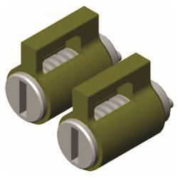Austral Yarra Ridge Cylinder Wafer Keyed Alike Brass