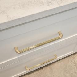 Modar Arvella Handle 224mm CTC Brushed Brass