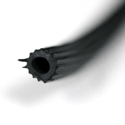 Flypro Ribbed Spline 4mm x 300m Black