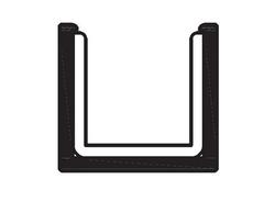 Brio 94PPA Door Channel 3m Mill Finish
