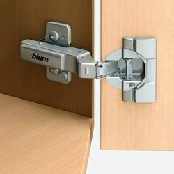 Blum CLIP top BLUMOTION 30° Angled Hinge Screw On Overlay Nickel Plated