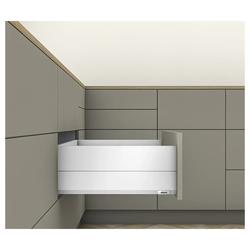 Blum MERIVOBOX Drawer Kit E Height BOXCAP 500NL 40kg Silk White