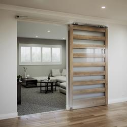Brio Quick Run 120 Zero Clearance Ceiling Door Track 3m Anodised