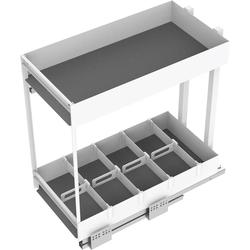 Modar Pull Out 400CW 2 Tier White