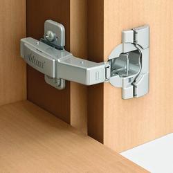 Blum CLIP top BLUMOTION 95° Blind Corner Hinge Screw On Inset Nickel Plated
