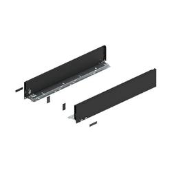 Blum LEGRABOX Drawer Sides K Height 550NL Pair Carbon Black