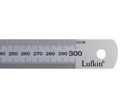 Lufkin Ruler 300mm Stainless Steel