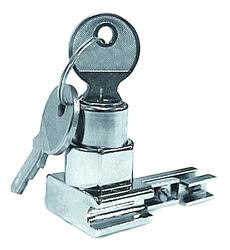 Sliding Showcase System Push Lock Left Chrome