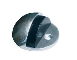 Floor Mounted Door Stop 44 x 26mm Satin Chrome