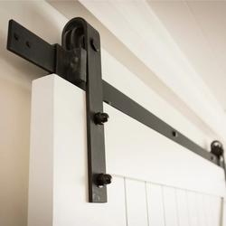 Brio Open Rail Door Kit w/ 2m Track Black