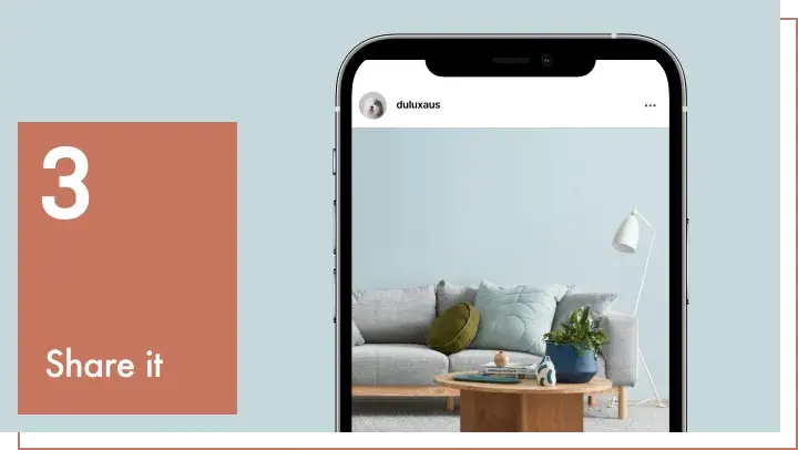Dulux DIY Overview - 3. Share it