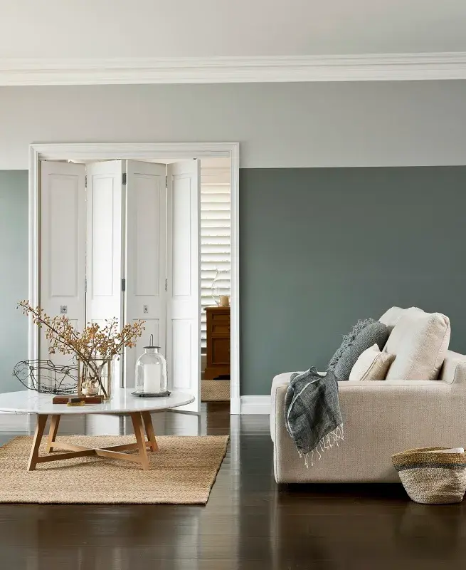 Living room with sofa