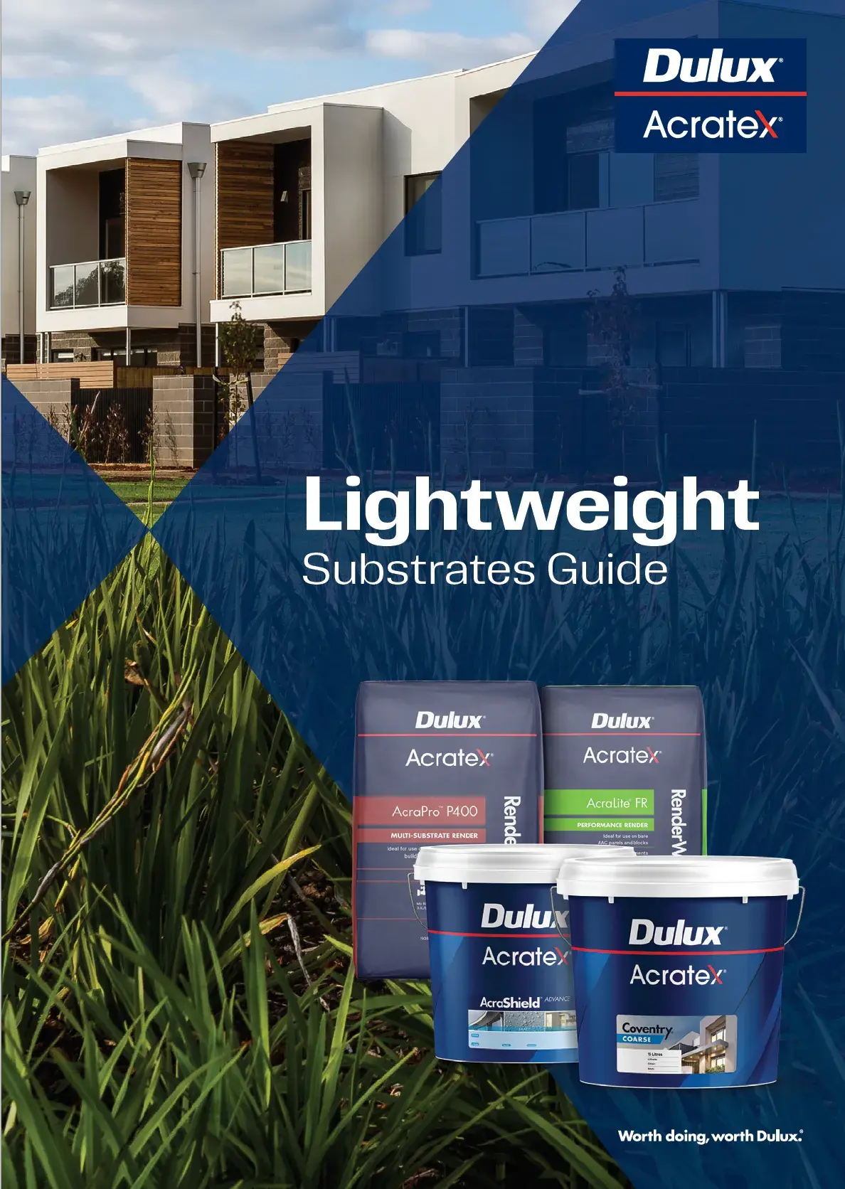 Dulux Acratex Lightweight Substrates guide