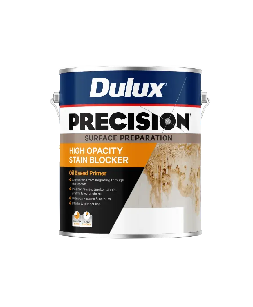 Block grease and water stains