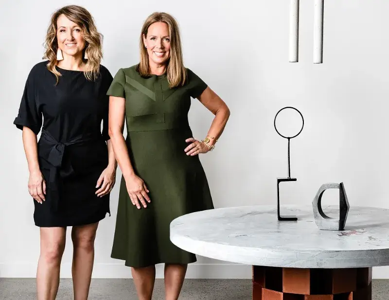 Interior designers Bree Leech and Heather Nette King