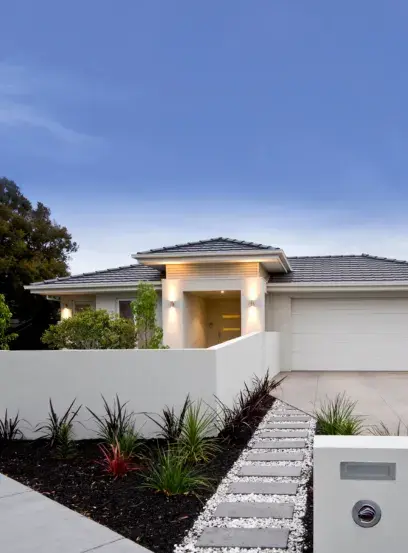Single dwelling lights on