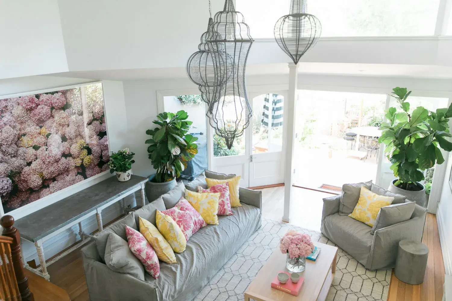 Interior relaxed lounge room and living area by The Grace Tales. 