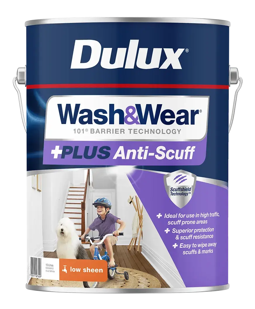 Taking on scuffs and stains
