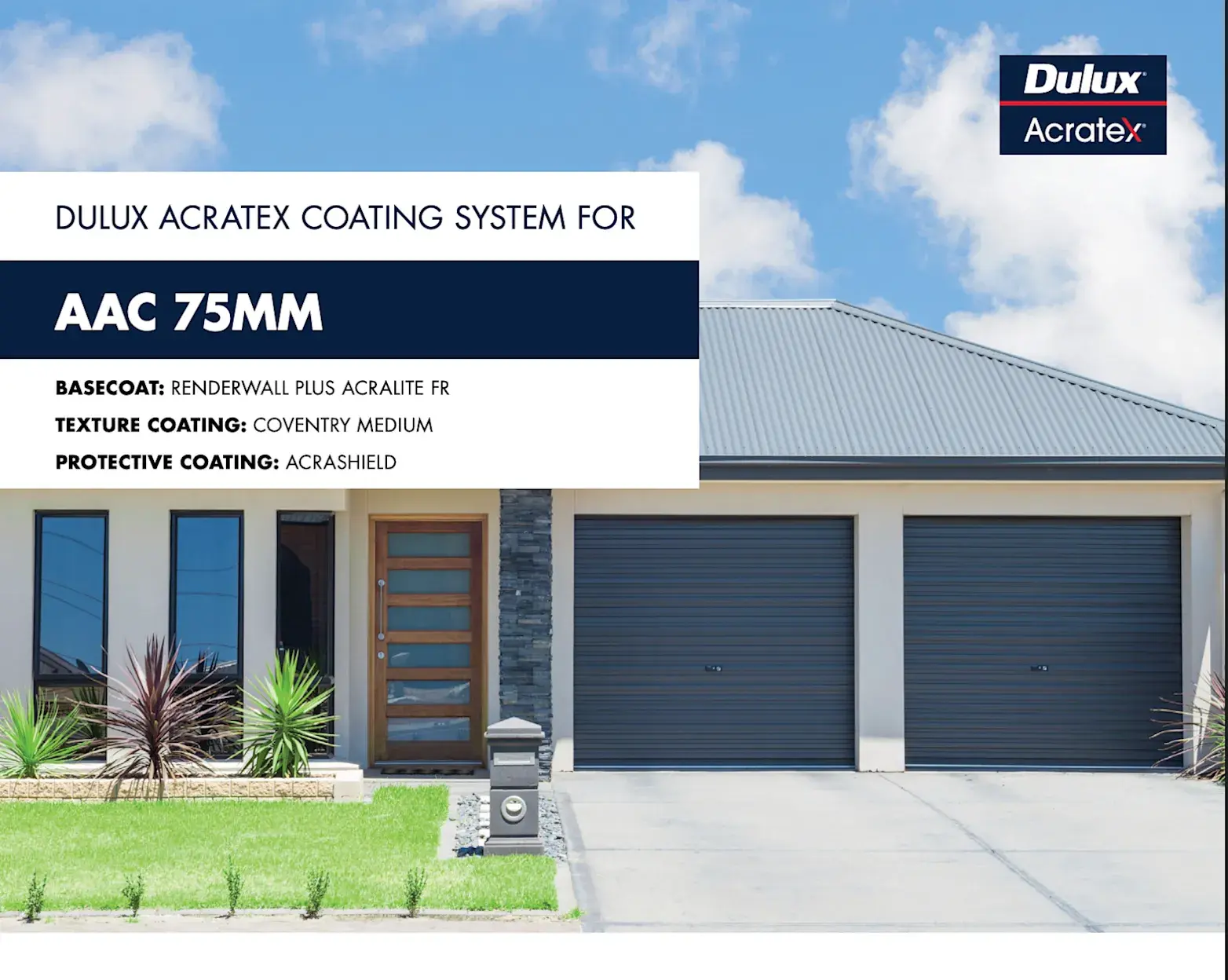 AAC 75mm (RenderWall Plus AcraLite FR) substrate guide
