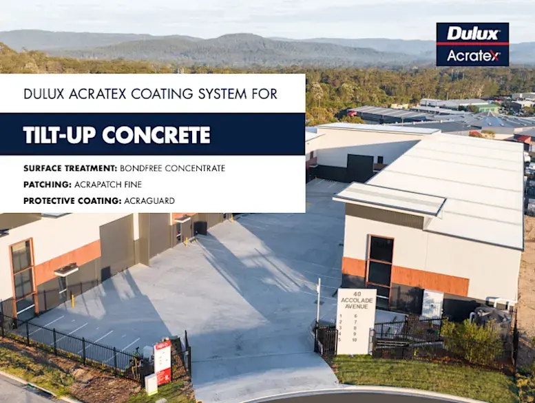 Acratex Membranes Tilt-Up Concrete guide
