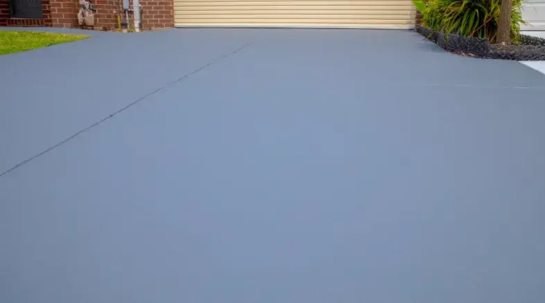 Sealed concrete surface with a protective finish